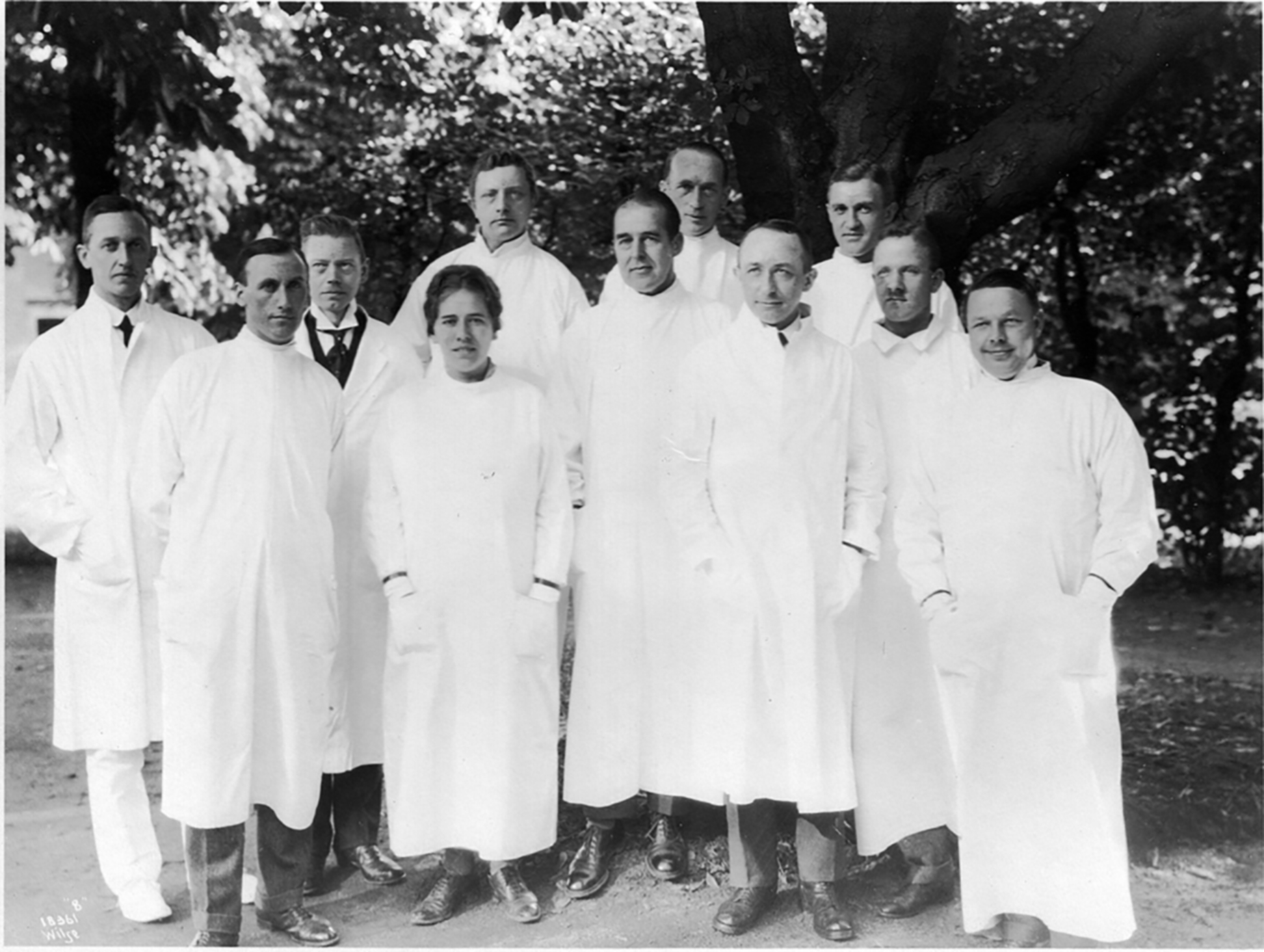 Legeteam på Rikshospitalet anno 1924